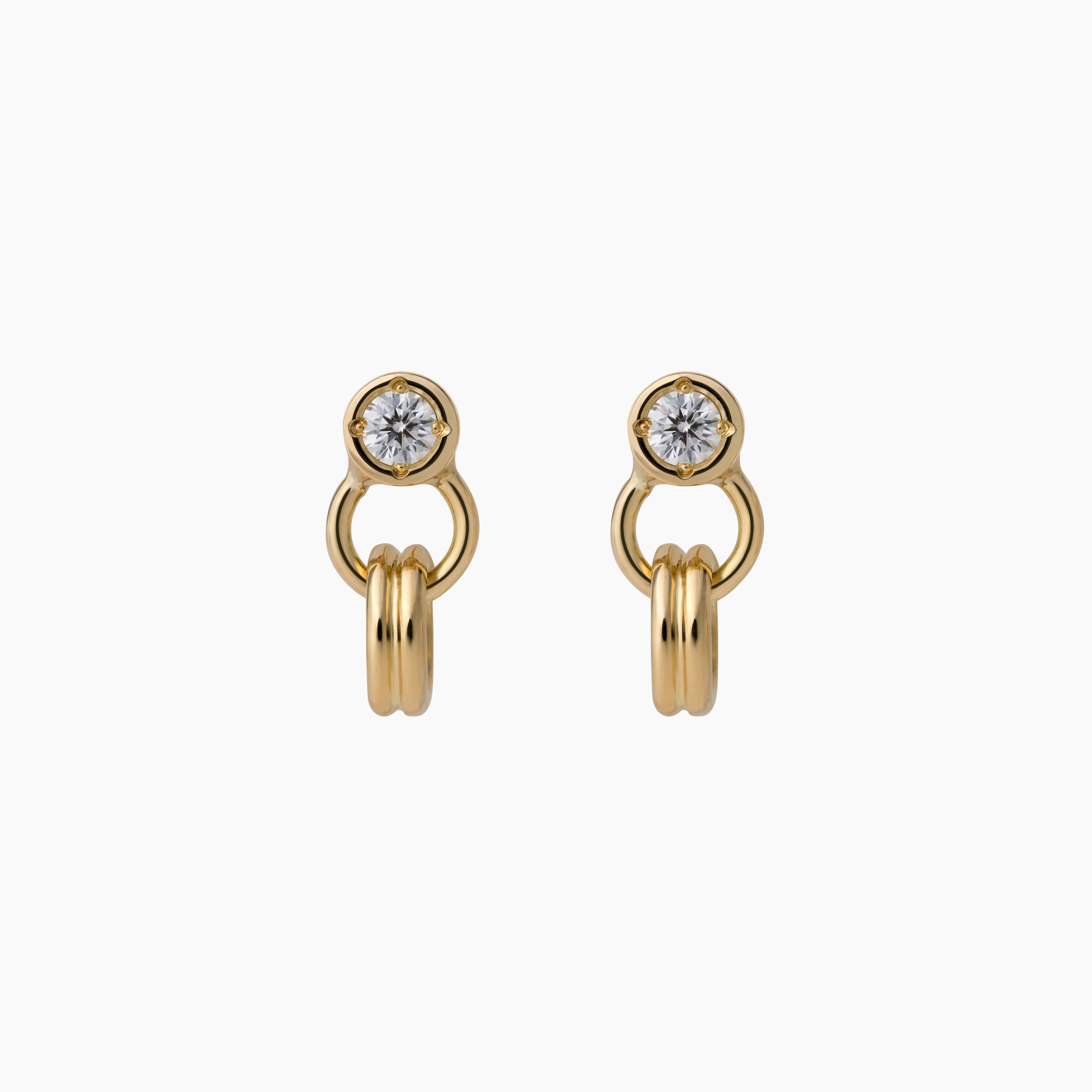 1117 18k hoop pierce S loro フープピアス l'oro 1117 ピアス 18k